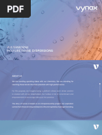 VYNAX Waterborne Polyurethane Dispersion Brochure