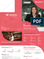 Brochure CAD - Derecho Nuevo