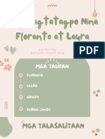 Ang Pagtatagpo Ni Florante at Laura