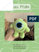 Mini Mike Pattern by Shine - Crafts