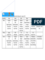 Detail Jadwal Harian Juli