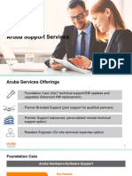 Aruba Support Services For Distis - PPTX - Volume SLA