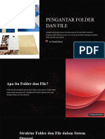 Pengantar Folder Dan File