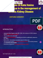 Materi Dr. Untung Surapatic, SP - PD - The Role of Ketoanalogues in Management of CKD