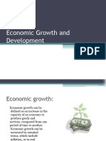 Macro Economics - Growth and Development