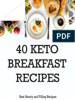 40 Keto Breakfast Recipes by Osman Giwah