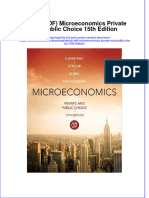 Full Download Ebook PDF Microeconomics Private and Public Choice 15Th Edition Ebook PDF Docx Kindle Full Chapter