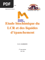 Analyse et Prélèvement du LCR | PDF | Liquide cérébro-spinal | Médecine ...