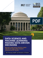 Mit Data Science Machine Learning Program Brochure