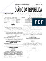 Lei Nº 19-19, De 14 de Agosto - Lei Que Altera a Lei Orgânica Do Processo Do Tribunal de Contas.