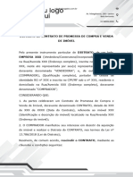 Distrato de Contrato de Promessa de Compra e Venda de Imóvel