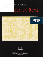 La Religion en Roma Scheid PDF