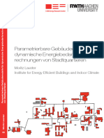 Parametrierbare Gebäudemodelle Für Dynamische Energiebedarfs-Rechnungen Von Stadtquartieren