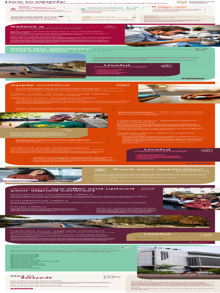 F - How To Apply For A Postgraduate Programme | PDF | University And ...