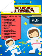 Kit Sala de Aula - Astronauta