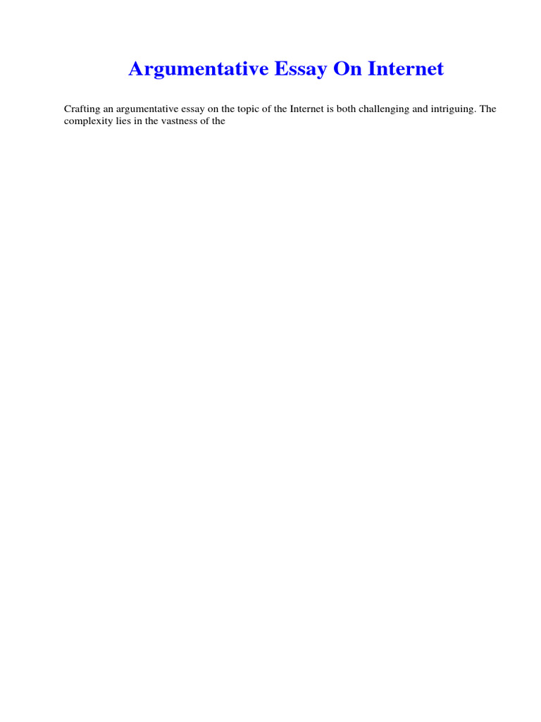 Argumentative essay on internet pdf lawyer economies
