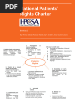 National Patients' Rights Charter | PDF | Health Care | Informed Consent