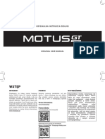Instrukcja Motus Pro 10 Sport GT 52V