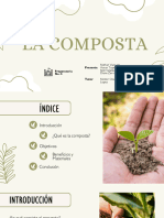 Presentación Universitaria Microbiota Naturaleza Orgánico Verde