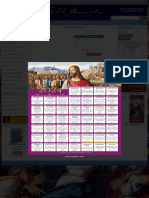 2024 Lent Calendar