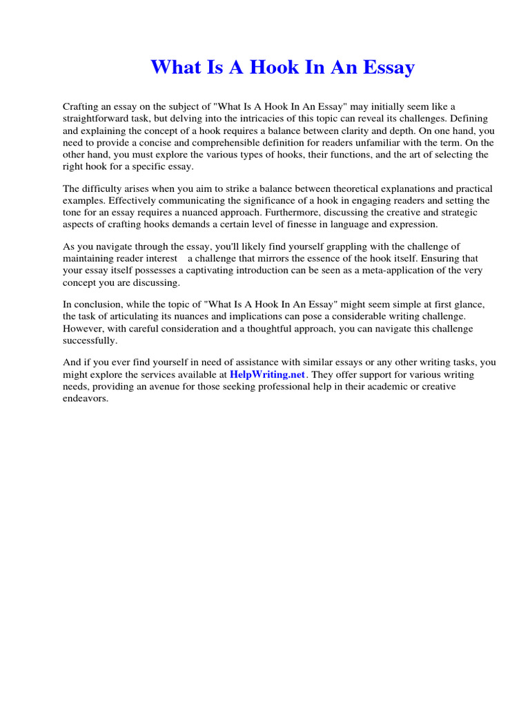 HOW TO WRITE A HOOK FOR A LITERARY ESSAY visual data 3