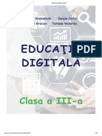 Educatia Digitala Clasa 3