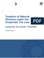 Taxation of Natural Persons - 25 11 2023