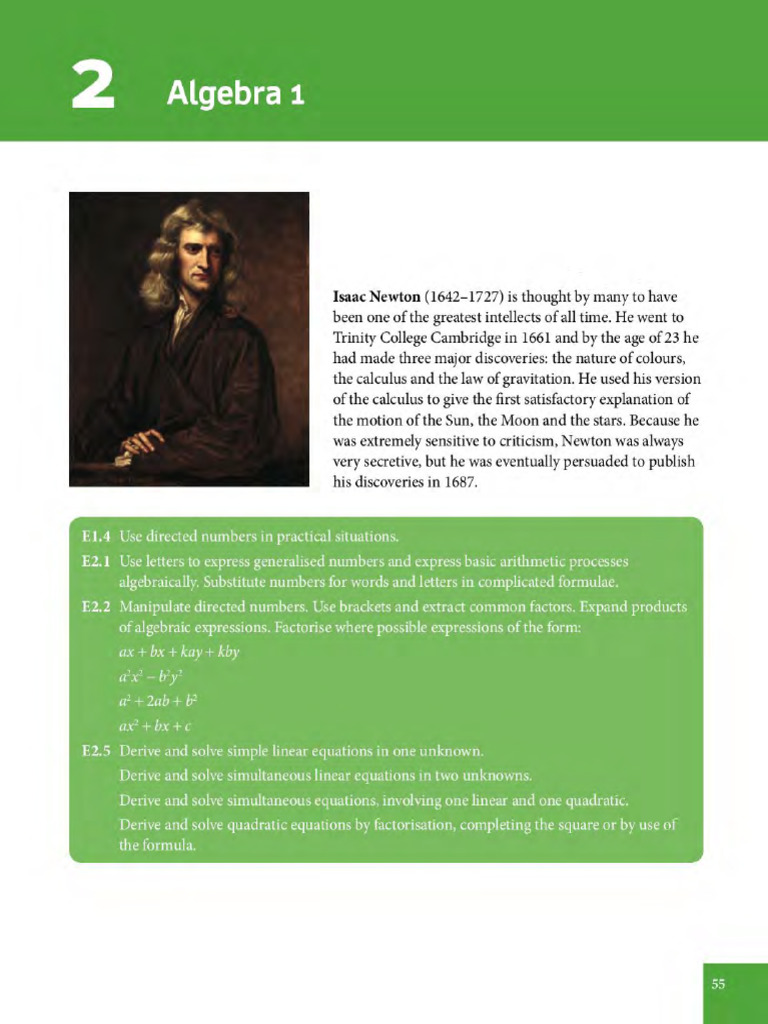 Algebra 1 | PDF