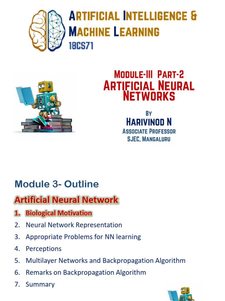 Overview of Artificial Neural Networks | PDF | Artificial Neural ...