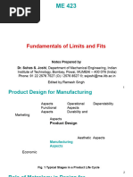 Limits Fits and Tolerances