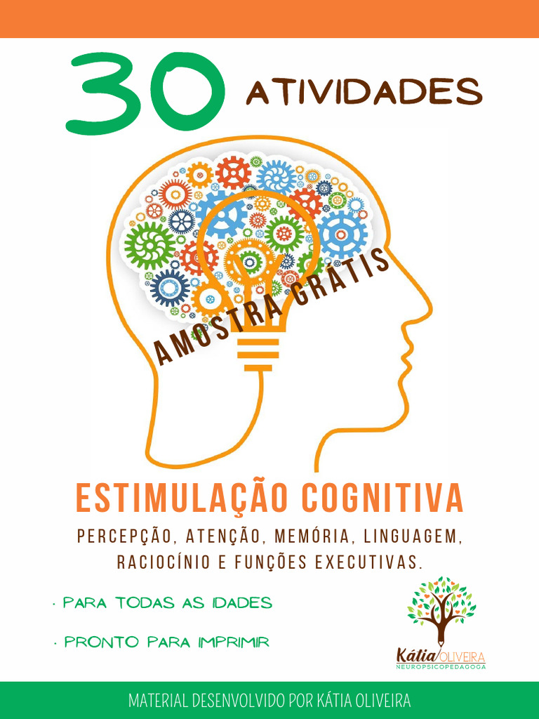 30 Atividades de Estimulação Cognitiva | PDF | Aprendizado | Pensamento