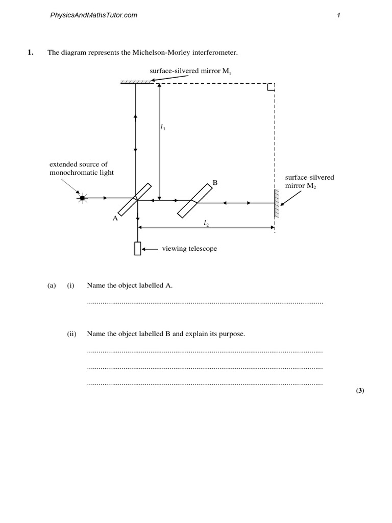 5.D.3 Special Relativity PDF Speed Of Light Mass