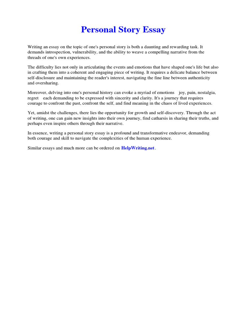 personal-story-essay-pdf-surgery-patient