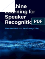 2020 Cambridge University Press - Machine Learning For Speaker Recognition