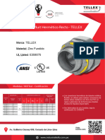 FT - Tellex - Conector Hermético Recto