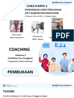 Bahan Tayang Lokakarya 04 PGP - Penguatan Praktik Coaching