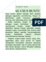 Usus Buntu