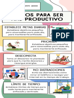 Infografia Trucos Lista Información Datos Moderno Organico Multicolor