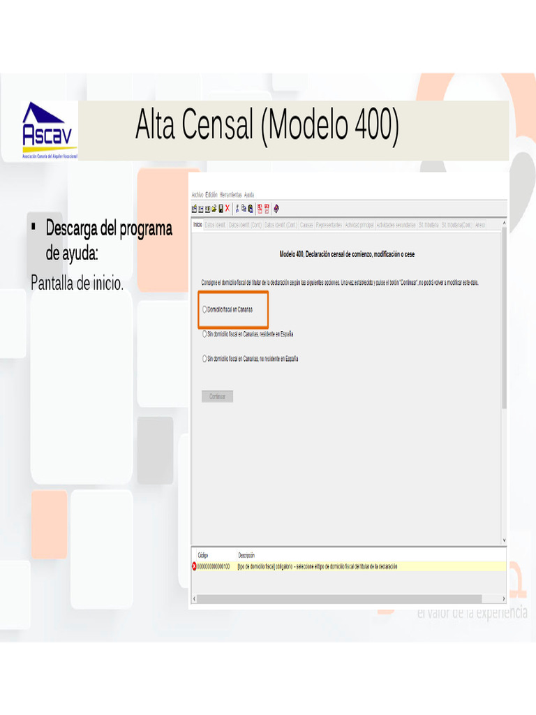 Instrucciones para Rellenar Modelo 400 | PDF | Finanzas y dinero