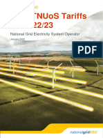 2022-23 Final TNUoS Tariffs Report