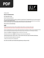 RAD Intermediate Ballet Syllabus Overview | PDF