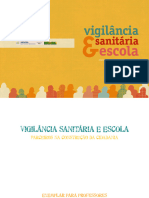 Vigilância Sanitária e Escola - Manual Professor