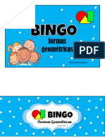 Bingo Formas Geométricas