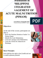 Orientation in PIMAM