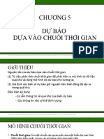 Chương 5 - Dự Báo Dựa Vào Chuỗi Thời Gian