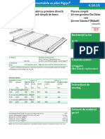 Plafon Fals Nedemontabil Cu Prindere Directă Sub Planşeu Pe Structură Simplă de Lemn