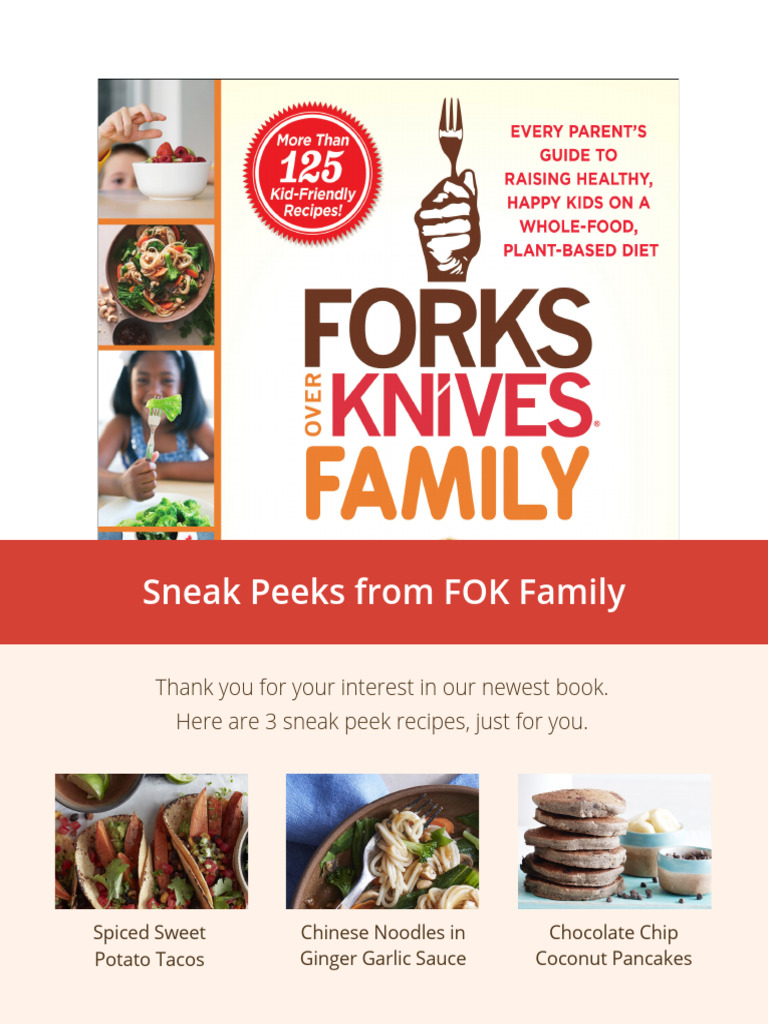 Forks Over Knives Family PDF Pancake Scallion