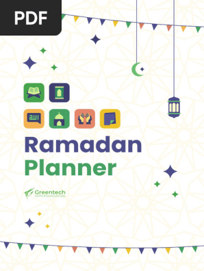 Free Ramadan Planner PDF 2024 Greentech Apps Foundation