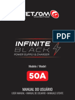 Manual Fonte Infinite Black 50a