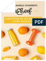 Ebook Cheef - 5 Recettes de Jus Detox